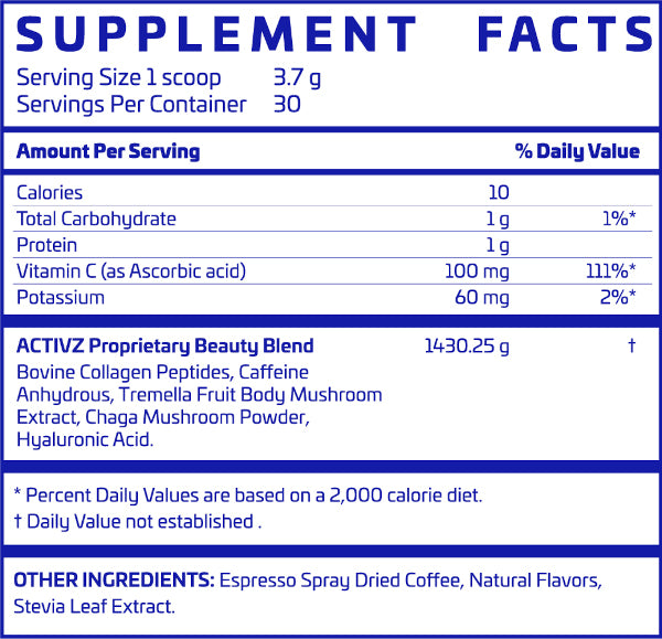 Activz Everyday Collagen Coffee